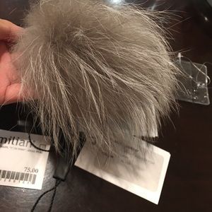 Maximillan Real Fur Pom Pom keychain